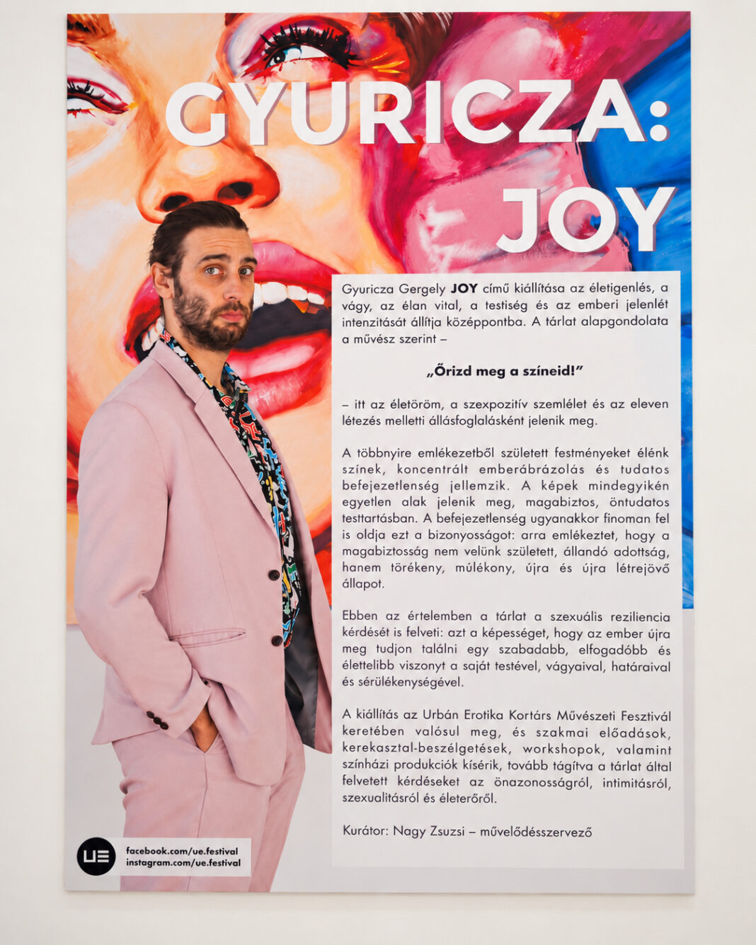 Vágyakozni szabad? Gyuricza Gergely májusi kiállításán keressük a válaszokat. – JOY Urbán Erotika című tárlata az erotika és a vágy sokszínűségéről. Vágyakozni szabad? Gyuricza Gergely májusi kiállításán keressük a válaszokat. – JOY Urbán Erotika című tárlata az erotika és a vágy sokszínűségéről.