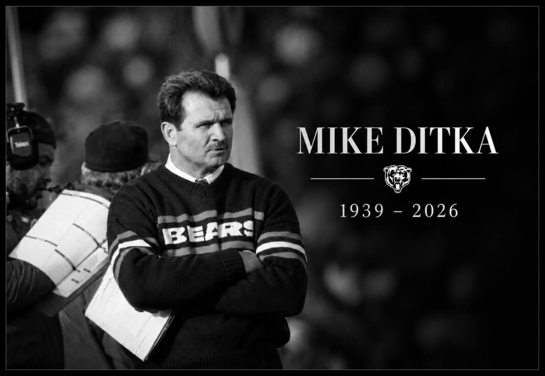 Elhunyt Mike Ditka, a Chicago Bears legendás Super Bowl-győztes edzője Elhunyt Mike Ditka, a Chicago Bears legendás Super Bowl-győztes edzője