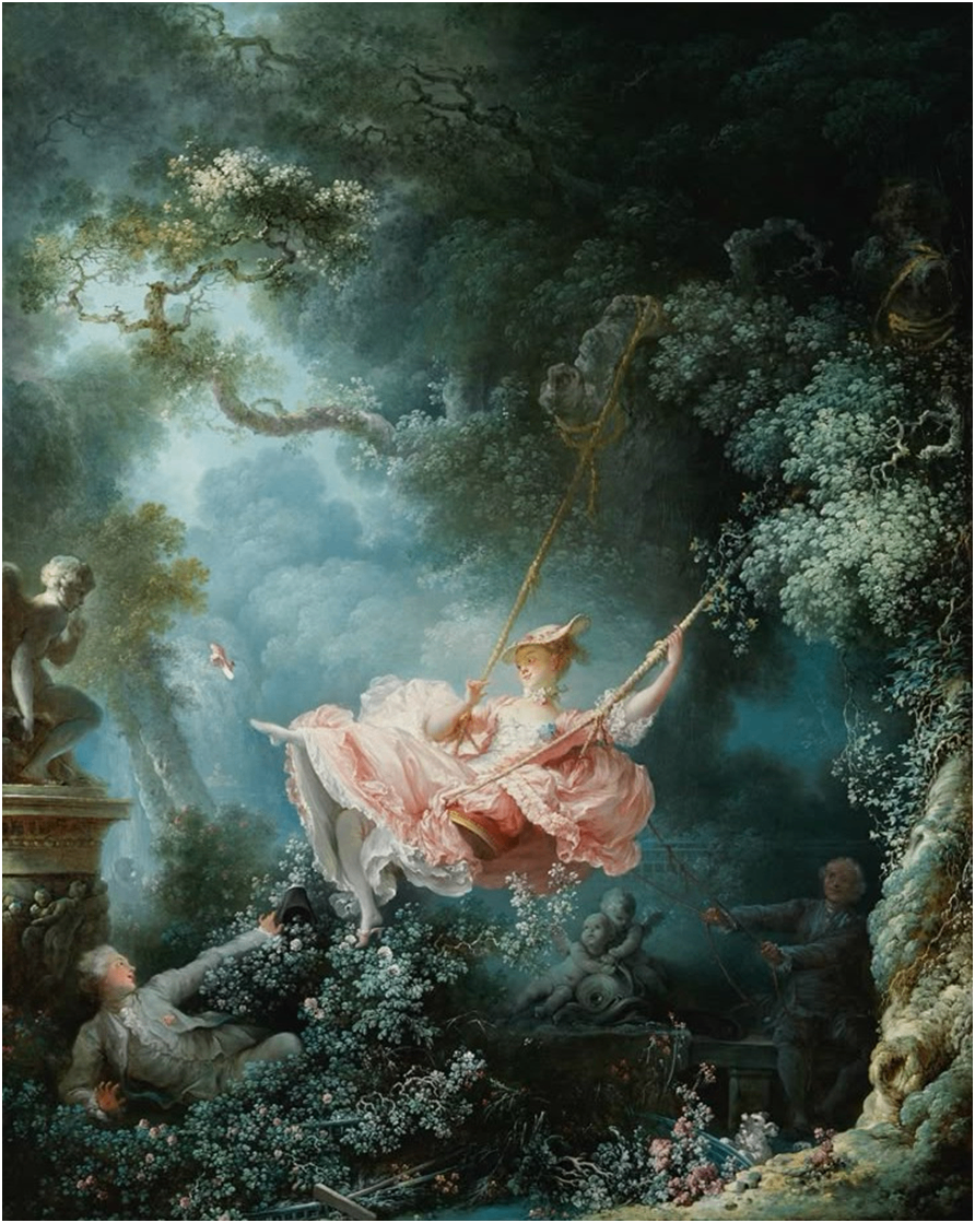 A rokokó vizuális nyelve – Fragonard hintája A rokokó vizuális nyelve – Fragonard hintája